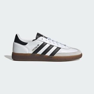 【adidas 愛迪達】Handball Spezial 男女 休閒鞋 經典 復古 皮革 日常 穿搭 膠底 白黑(IE3403)