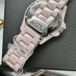 【COACH】COACH蔻馳女錶型號CH00161(粉紅錶面粉紅錶殼粉紅陶瓷錶帶款)