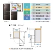 【Panasonic 國際牌】500公升新一級能源效率IOT智慧家電玻璃三門變頻冰箱-曜石棕(NR-C501XGS-T)