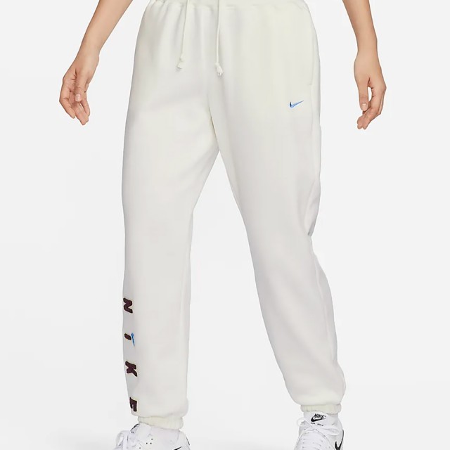 【NIKE 耐吉】棉長褲 休閒 AS W NSW COZY FLC PANT 女 帆白(FV4013133)