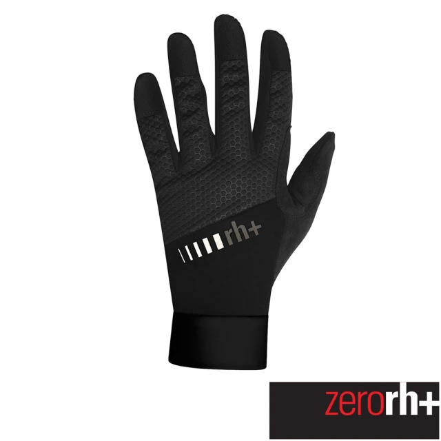 【ZeroRH+】義大利專業保暖自行車觸控手套(黑色 ICX9216_R90)