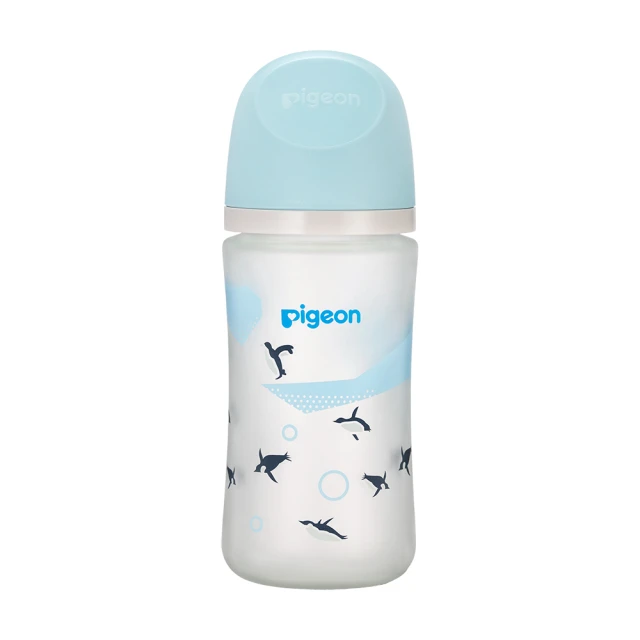 寶寶共和國 Pigeon貝親 第三代母乳實感寬口彩繪款PPS