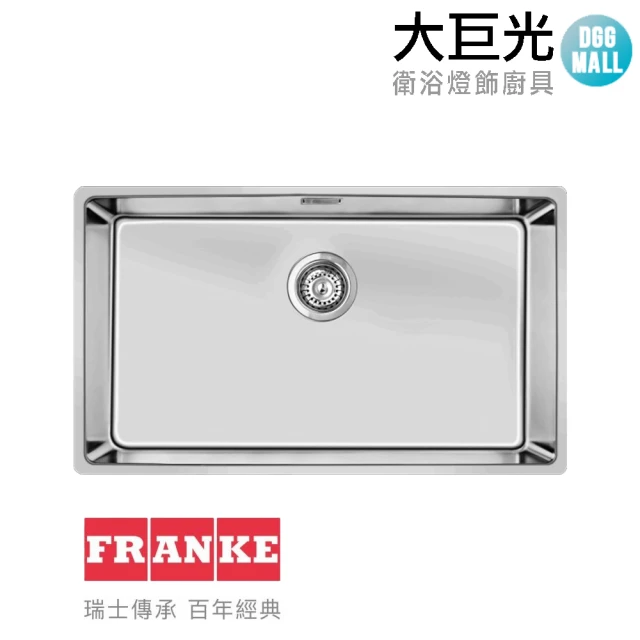 大巨光大巨光 瑞士FRANKE R15角 不銹鋼手工水槽(LINEA 71.40)