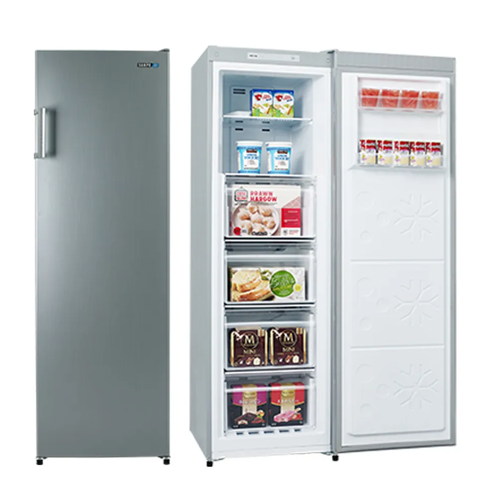 【SAMPO 聲寶】216公升直立式冷凍櫃(SRF-220F)