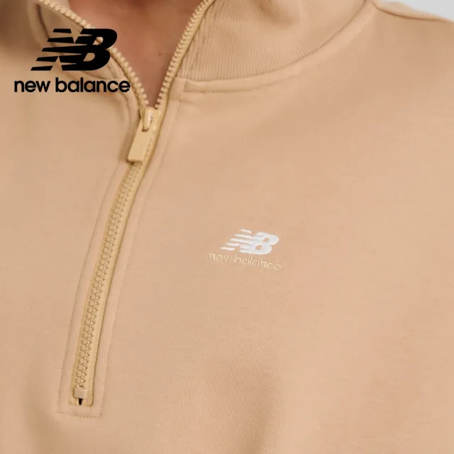 NEW BALANCE】NB 半開襟上衣_AWT31501INC_女性_泰奶色(亞版版型正常