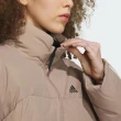 【adidas 愛迪達】W DY CP DOWN J 女 羽絨外套 短版 亞洲版 休閒 寬鬆 保暖 冬季 奶茶(IL8939)