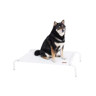 【MODODO 摸肚肚】寵物飛行床-復刻白(4種尺寸/寵物床/狗窩)