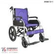 【恆伸醫療器材】ER-0013-1 恆伸輕量系列 看護型 鋁合金 輪椅 雙層布坐背墊(可折背、顏色隨機)