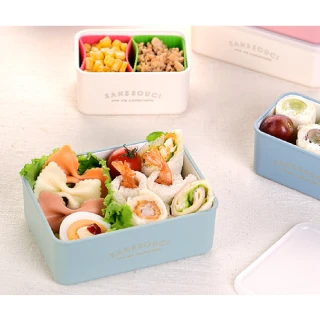 【SABU HIROMORI】日本製SANSSOUCI可微波木紋保鮮盒(500ml、4色可選、可洗碗機)