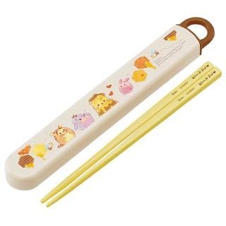 【Skater】迪士尼 環保筷 附收納盒 TSUM TSUM 小熊維尼(餐具雜貨)