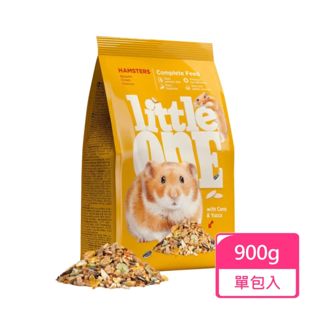 【Little one】小倉鼠飼料 900g/包(倉鼠飼料 黃金鼠飼料 小鼠飼料)