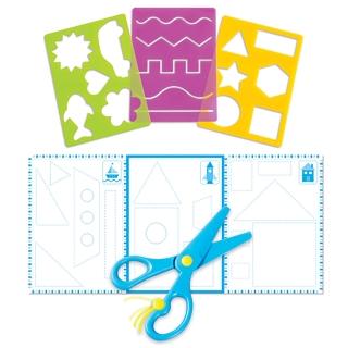 【Learning Resources】美國 美國教學資源 創意美勞繪畫組(剪紙遊戲)