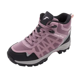 【GOODYEAR 固特異】光芒-動態防水戶外鞋/女 健走 耐磨 乳膠鞋墊 紫色(GAWO32537)