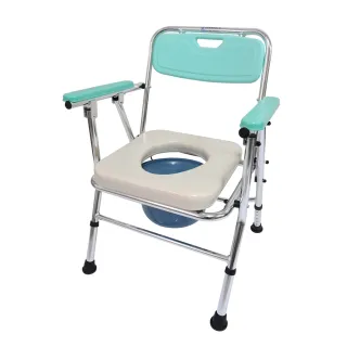 【恆伸醫療器材】ER-4527-88 鋁合金洗澡便椅/馬桶椅/便器椅/便盆椅(可收合折疊式、可調整高低、不可架馬桶)