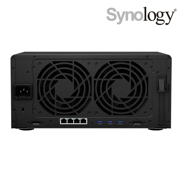 【Synology 群暉科技】搭HAT3300 4TB x2 ★ DS1821+ 8Bay NAS 網路儲存伺服器