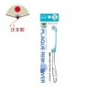 【KURUN】日本牙齒專家 折疊滾輪牙刷 成人專用 櫻花粉/時尚藍
