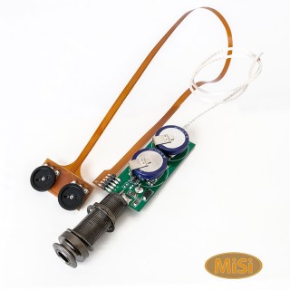 【Misi】Acoustic Trio Air Uke 主動式烏克麗麗拾音器 高階環保電容器拾音器(原廠公司貨 商品品質有保證)