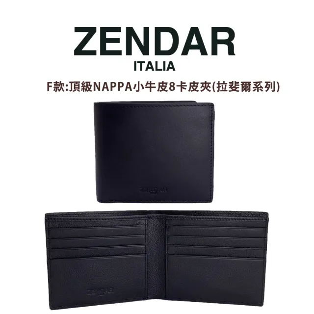 CROSS】X ZENDAR 限量2折起頂級小牛皮男用短夾皮夾全新專櫃展示品(贈 