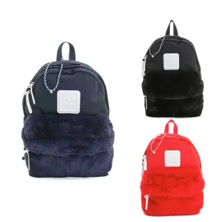 【CILOCALA】限量版-亮彩尼龍毛毛防潑水後背包-小(多色)