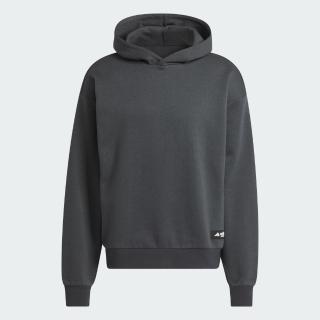 【adidas 愛迪達】上衣 男款 長袖上衣 帽T 運動 LEGENDS HOODY 黑 IL2313