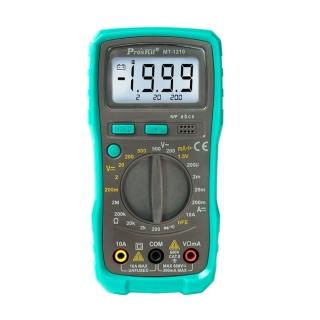 【ProsKit寶工】3又1/2數位電錶 附晶體測試.背光(MT-1210)