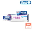 【Oral-B 歐樂B】歐樂B抗敏護齦牙膏 90g(專業修護 / 急速抗敏)