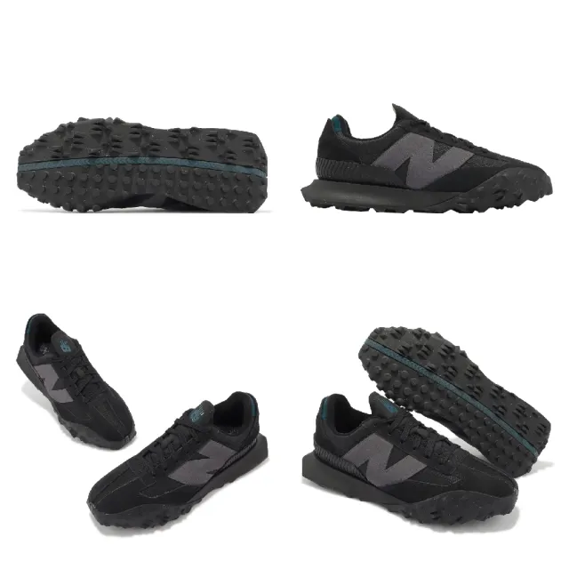 【NEW BALANCE】休閒鞋 XC-72 男鞋 女鞋 黑 全黑 復古 拼接 運動鞋 環保材質 NB 紐巴倫(UXC72SG-D)
