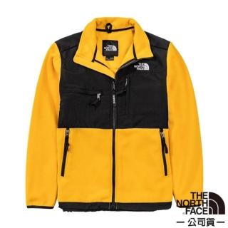 【The North Face】男 經典ICON 抓絨立領外套.舒適立領/聚熱抓絨面料(4UD2-56P 黃色 V)