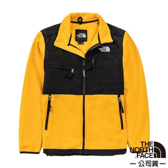 【The North Face】男 經典ICON 抓絨立領外套.舒適立領/聚熱抓絨面料(4UD2-56P 黃色 V)