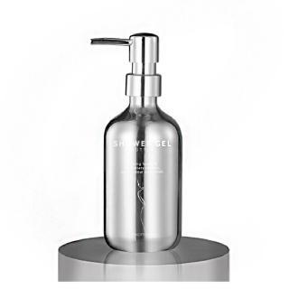【科技美居】ins輕奢電鍍按壓瓶分裝瓶500ml(沐浴乳空瓶 乳液 塑膠瓶 洗手乳 洗髮精 保養品 瓶罐 洗澡 衛浴)