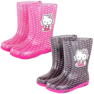 【TDL】台灣製凱蒂貓HELLO KITTY兒童雨鞋兒童雨靴 715940