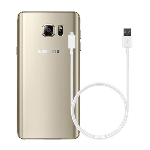 【Samsung 三星】三星製造 Note/S系列 Micro USB 充電線-1m/白(袋裝)