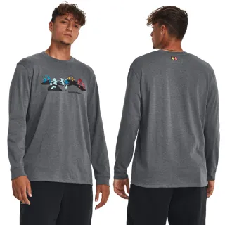 【UNDER ARMOUR】UA 男 WORKOUT HEAVYWEIGHT 長袖T-Shirt_1379575-100(白色)