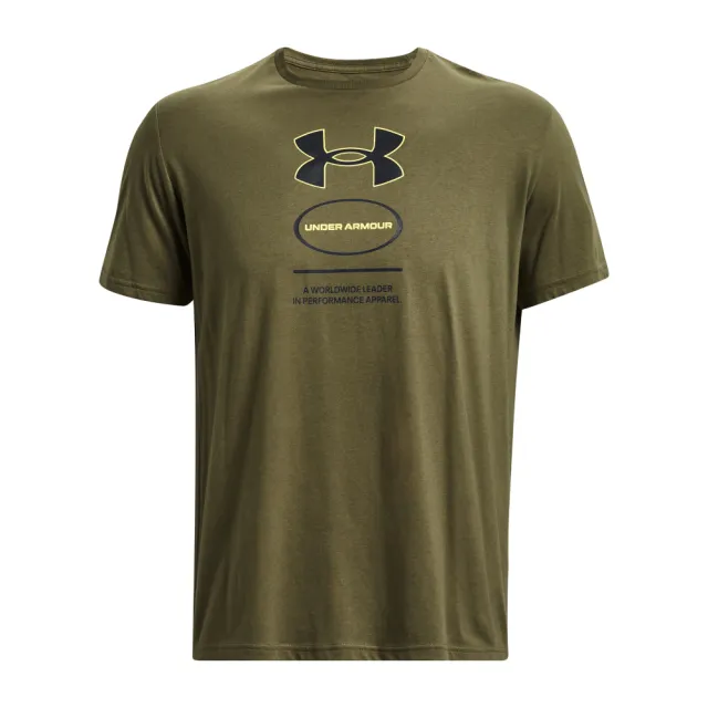 【UNDER ARMOUR】UA 男 Training Graphic 短袖T-Shirt_1380957-390(綠色)