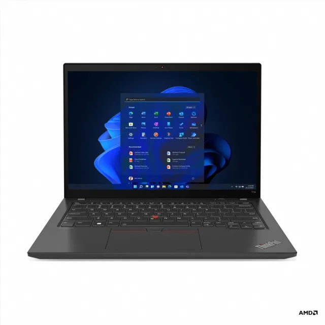 ThinkPad 聯想】14吋R5商務筆電(T14/R5-6650U/8G/512G/W11H) - momo