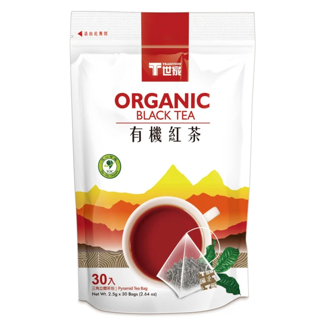 T世家 有機紅玉母種高山紅茶(2.5g * 30入)