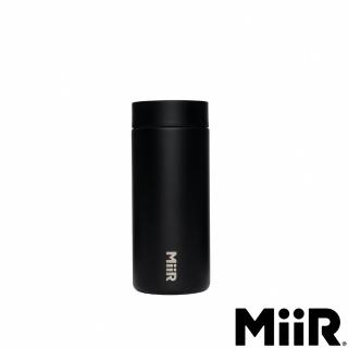 【MiiR】保溫/保冰 防漏 360 環口蓋 旅行 隨身瓶 12oz/354ml(經典黑)