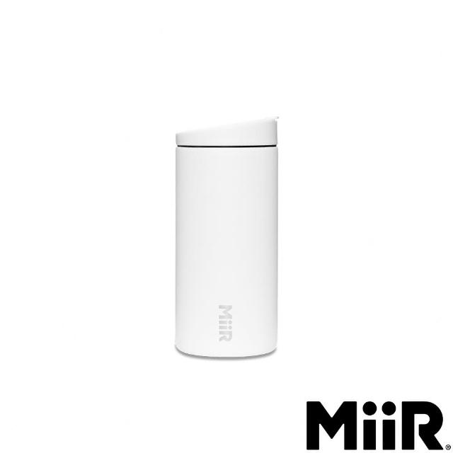 【MiiR】雙層真空 保溫/保冰 易開蓋 旅行 隨身瓶 12oz/354ml(時尚白)