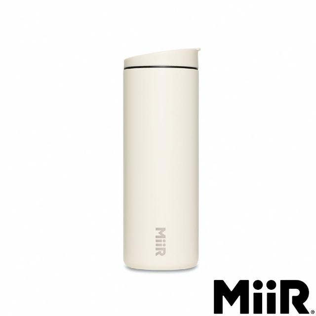 【MiiR】雙層真空 保溫/保冰 易開蓋 旅行 隨身瓶 16oz/473ml(砂岩白)