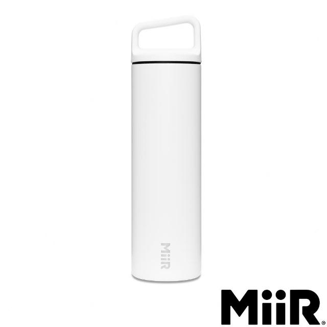 【MiiR】雙層真空 保溫/保冰 提把寬口保溫瓶 20oz/591ml(時尚白)