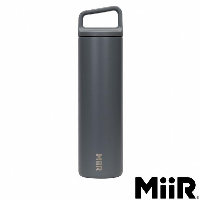 【MiiR】雙層真空 保溫/保冰 提把寬口保溫瓶 20oz/591ml(海霧灰)