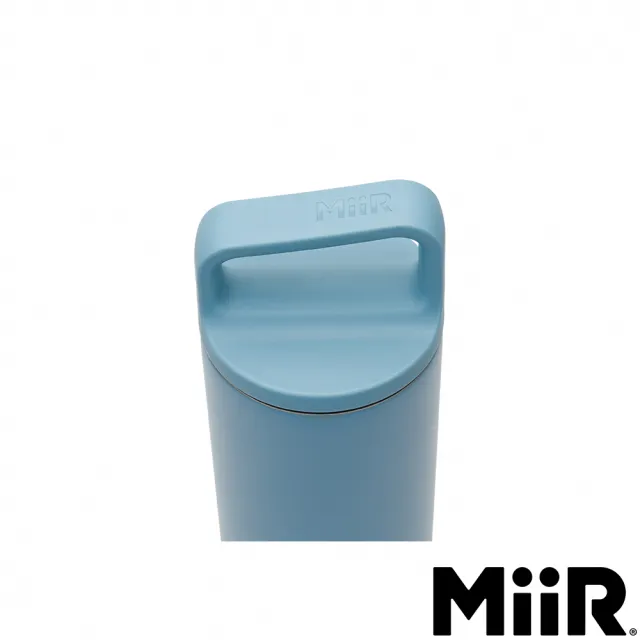 【MiiR】雙層真空 保溫/保冰 提把寬口保溫杯 20oz/591ml(地出藍 保溫瓶)