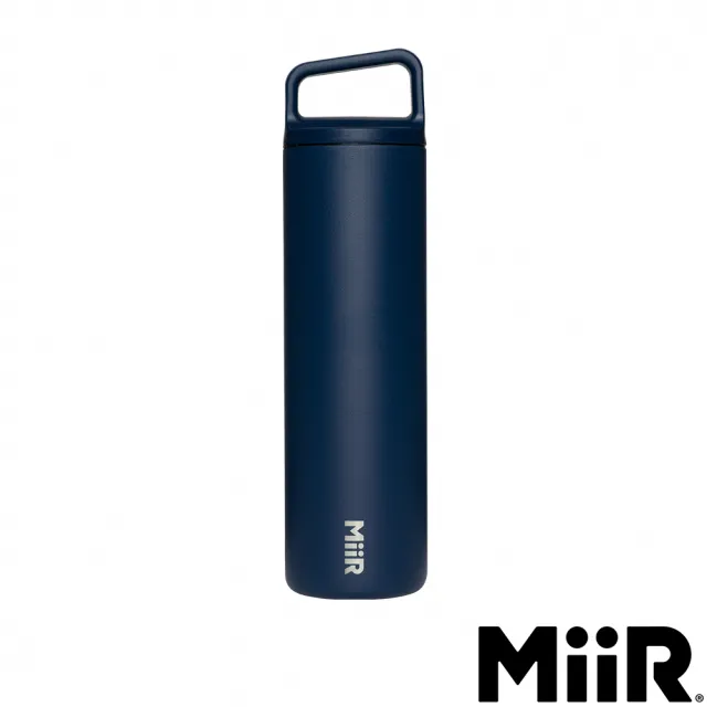 【MiiR】雙層真空 保溫/保冰 提把寬口保溫瓶 20oz/591ml(潮汐藍)