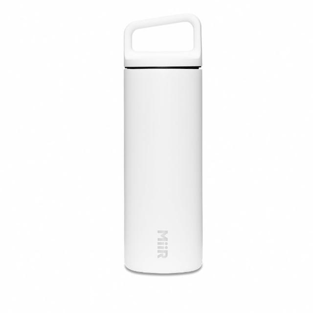 【MiiR】雙層真空 保溫/保冰 提把寬口保溫瓶 16oz / 473ml(時尚白)