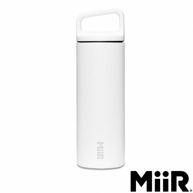 【MiiR】雙層真空 保溫/保冰 提把寬口保溫瓶 16oz / 473ml(時尚白)