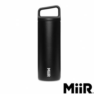 【MiiR】雙層真空 保溫/保冰 提把寬口保溫瓶 16oz / 473ml(經典黑)