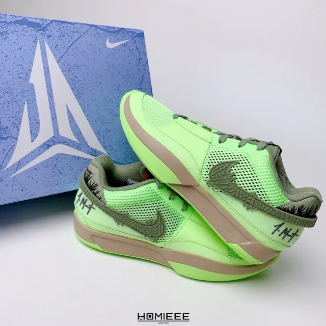 NIKE 耐吉】Nike Ja Morant Halloween 籃球鞋青綠萬聖節(FV5562-300