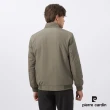 【pierre cardin 皮爾卡登】男款 都會休閒立領鋪棉夾克外套-卡其綠色(5235765-47)