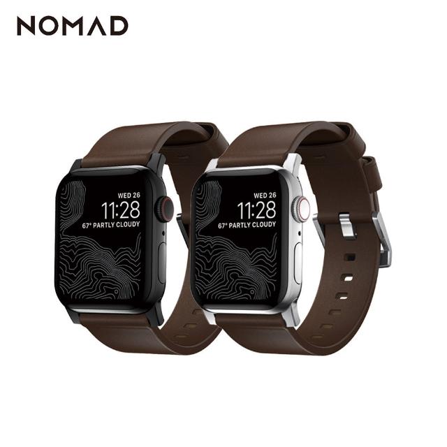【美國NOMAD】Apple Watch 49/4645/44mm專用HORWEEN皮革錶帶(Apple Watch 全系列適用)