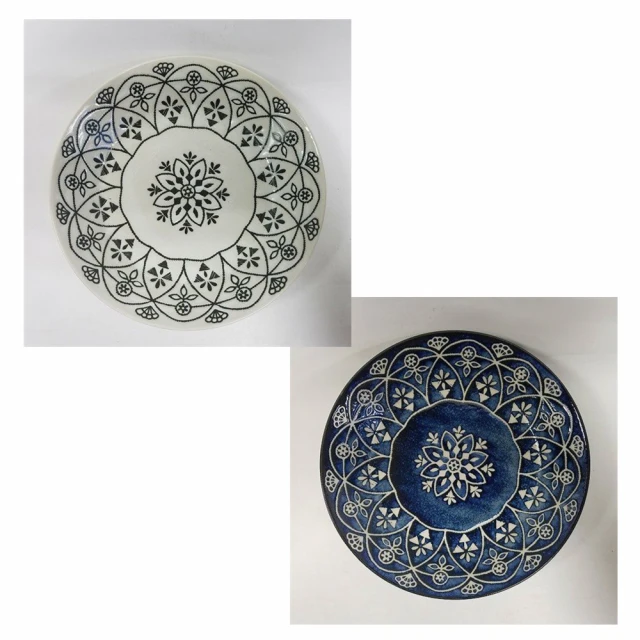 MARUSAN KONDO 摩洛哥風格瓷盤(餐盤 圓盤 義大